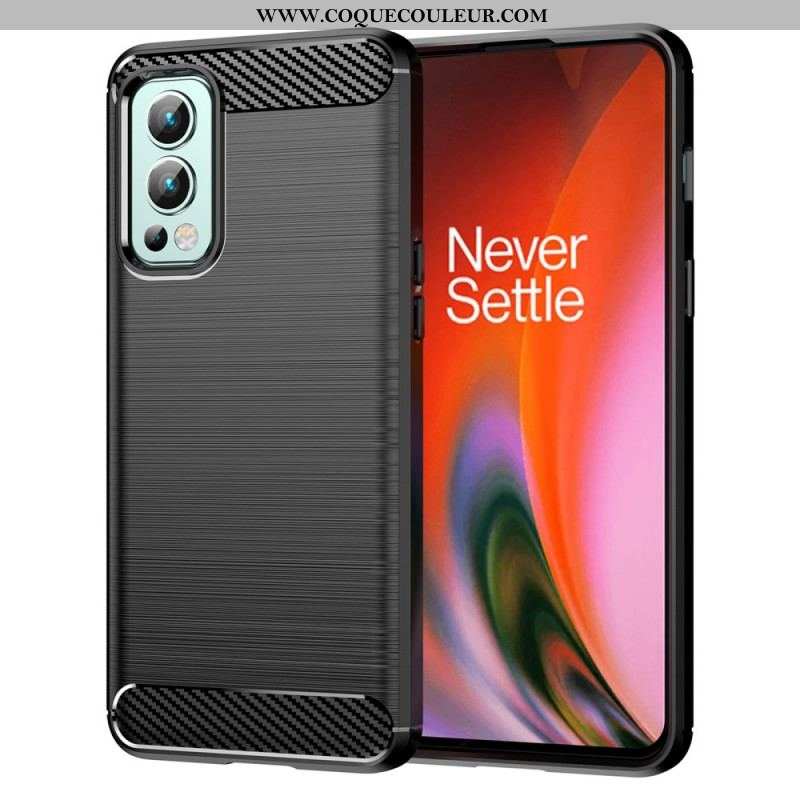 Coque OnePlus Nord 2 5G Fibre Carbone Brossée