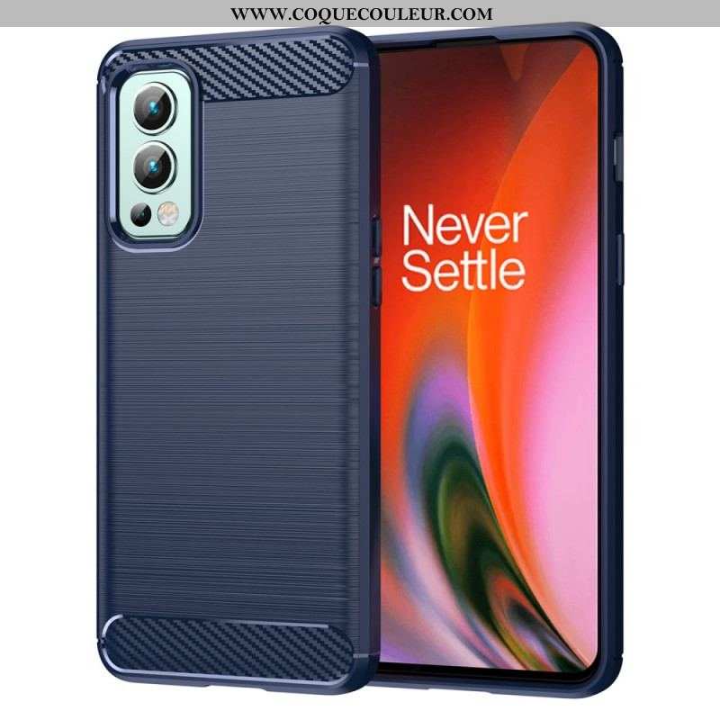 Coque OnePlus Nord 2 5G Fibre Carbone Brossée