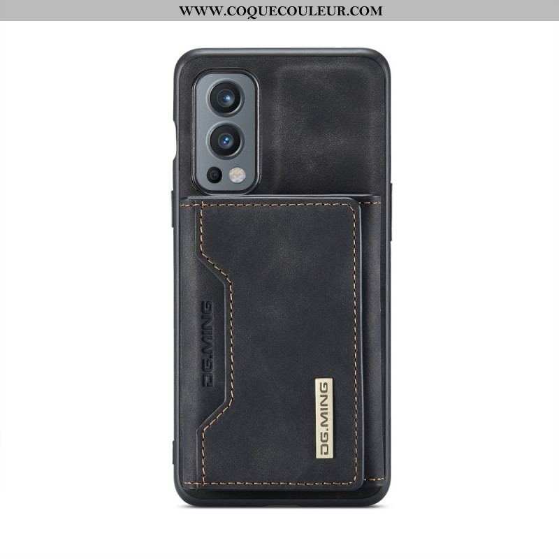 Coque OnePlus Nord 2 5G Porte-Cartes Détachable DG.MING