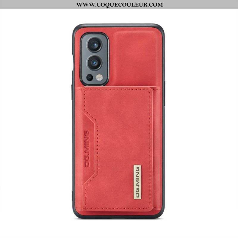 Coque OnePlus Nord 2 5G Porte-Cartes Détachable DG.MING