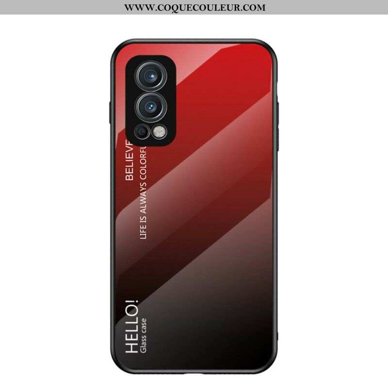 Coque OnePlus Nord 2 5G Verre Trempé Hello