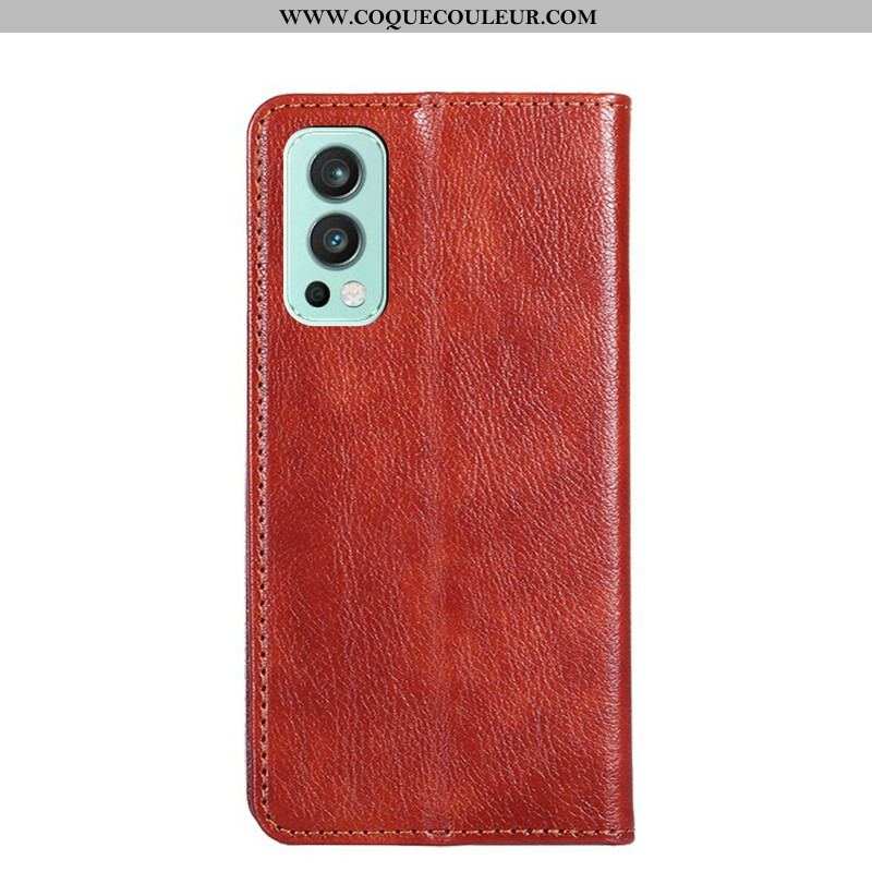 Flip Cover OnePlus Nord 2 5G Style Cuir Vintage