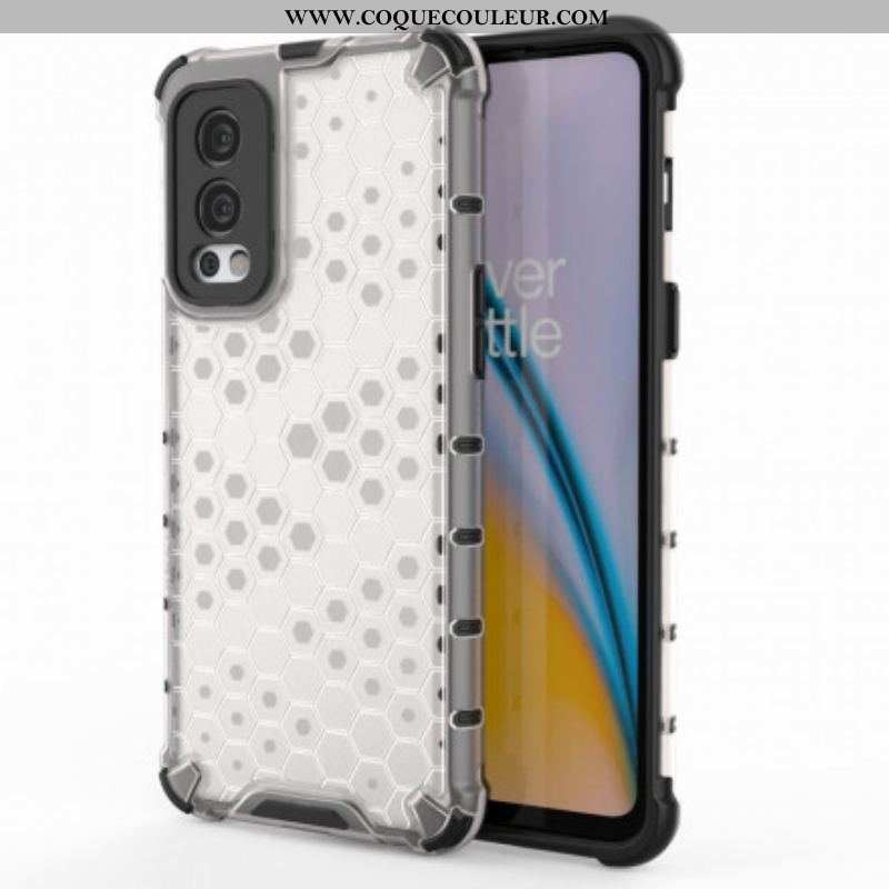 Coque OnePlus Nord 2 5G Style Nid d'Abeille