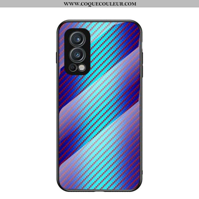 Coque OnePlus Nord 2 5G Verre Trempé Fibre Carbone