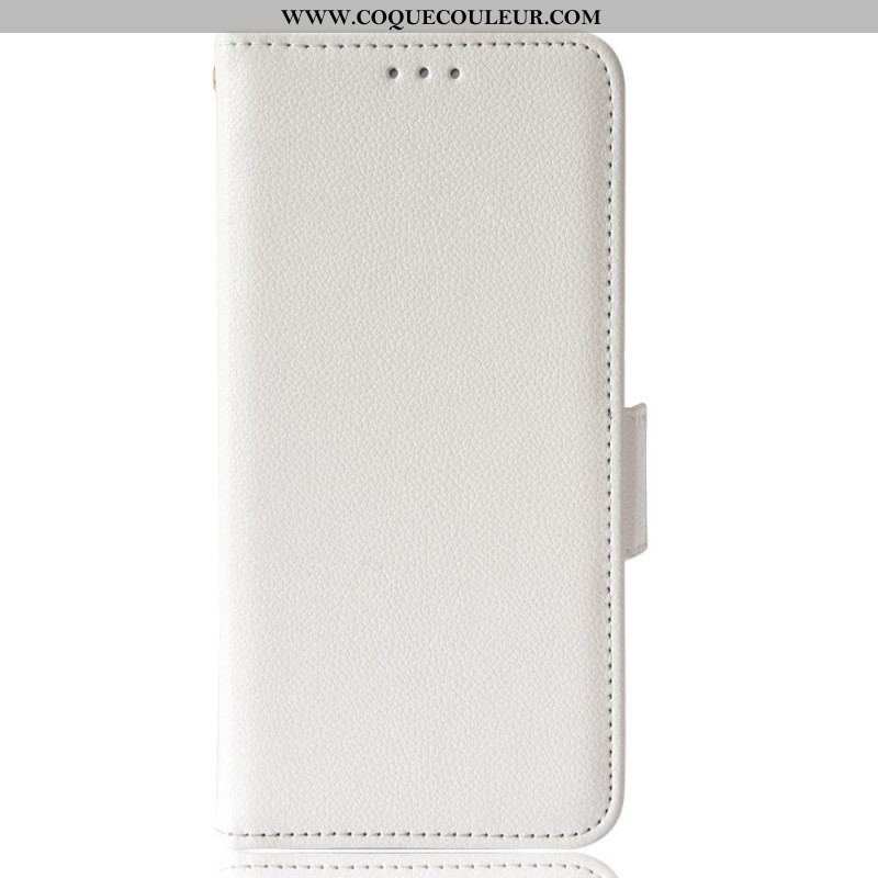 Housse OnePlus Nord 2T 5G Texture Litchi