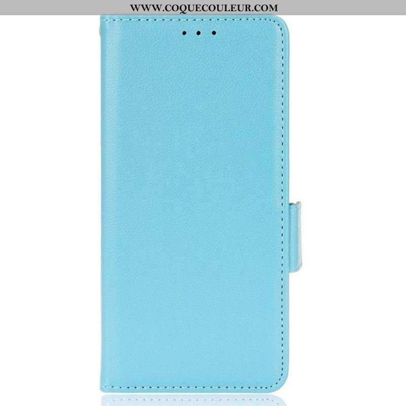 Housse OnePlus Nord 2T 5G Texture Litchi