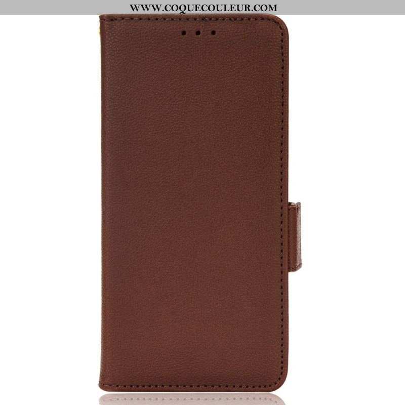 Housse OnePlus Nord 2T 5G Texture Litchi