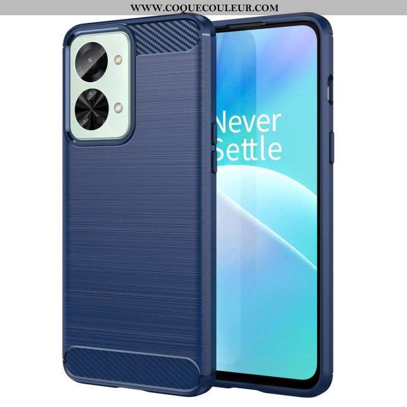 Coque OnePlus Nord 2T 5G Sobre Carbone Brossée