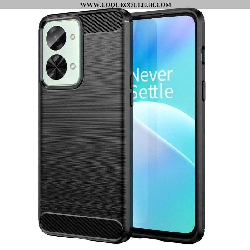 Coque OnePlus Nord 2T 5G Sobre Carbone Brossée