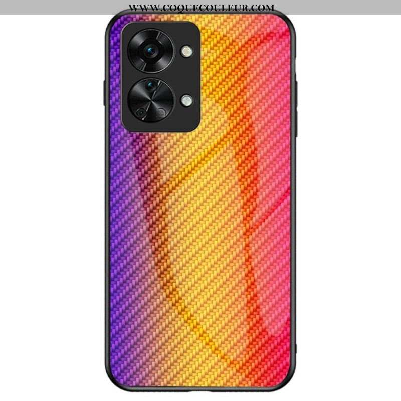 Coque OnePlus Nord 2T 5G Verre Trempé Fibre Carbone