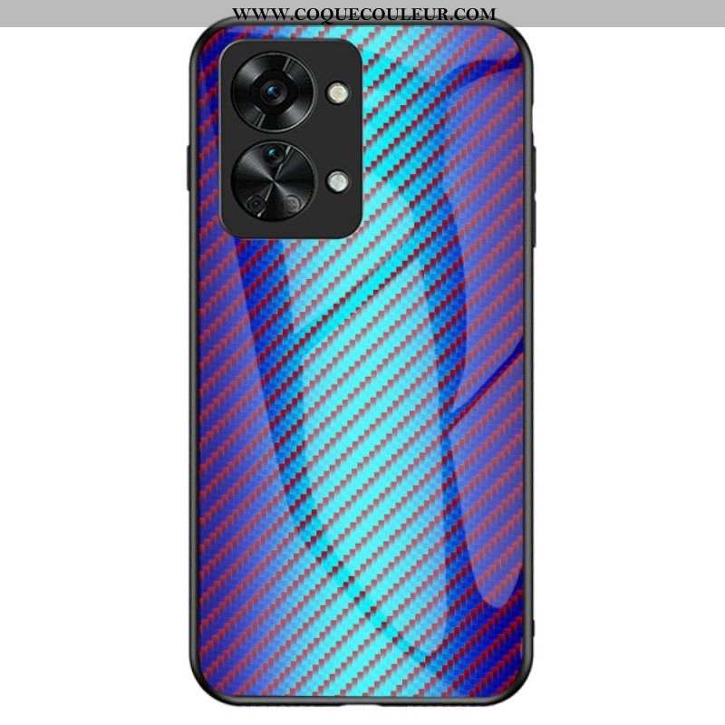 Coque OnePlus Nord 2T 5G Verre Trempé Fibre Carbone