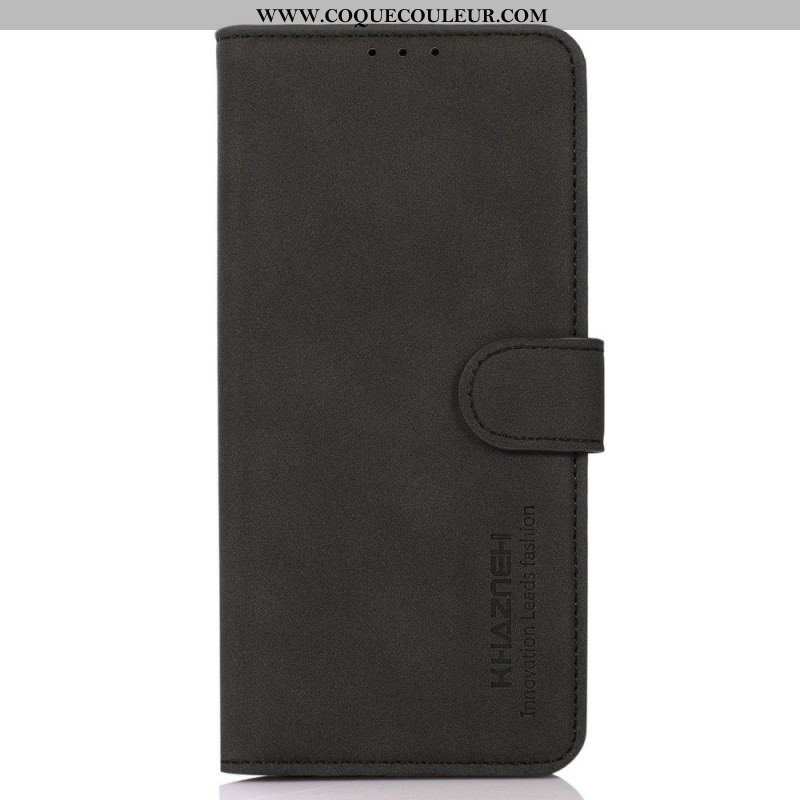 Housse OnePlus Nord 2T 5G Simili Cuir Vintage KHAZNEH