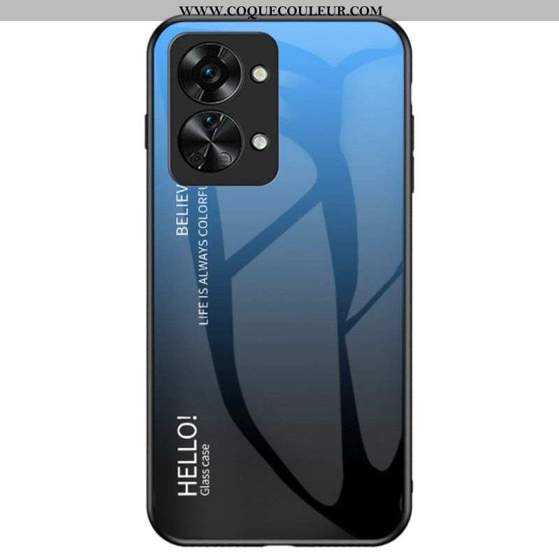 Coque OnePlus Nord 2T 5G Verre Trempé Hello