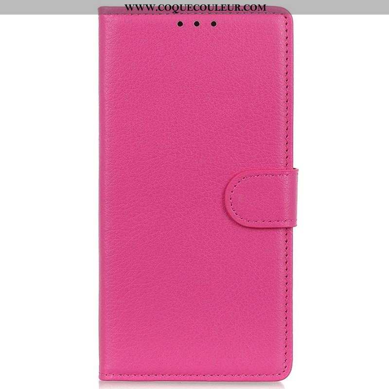 Housse OnePlus Nord 2T 5G Simili Cuir Traditionnel