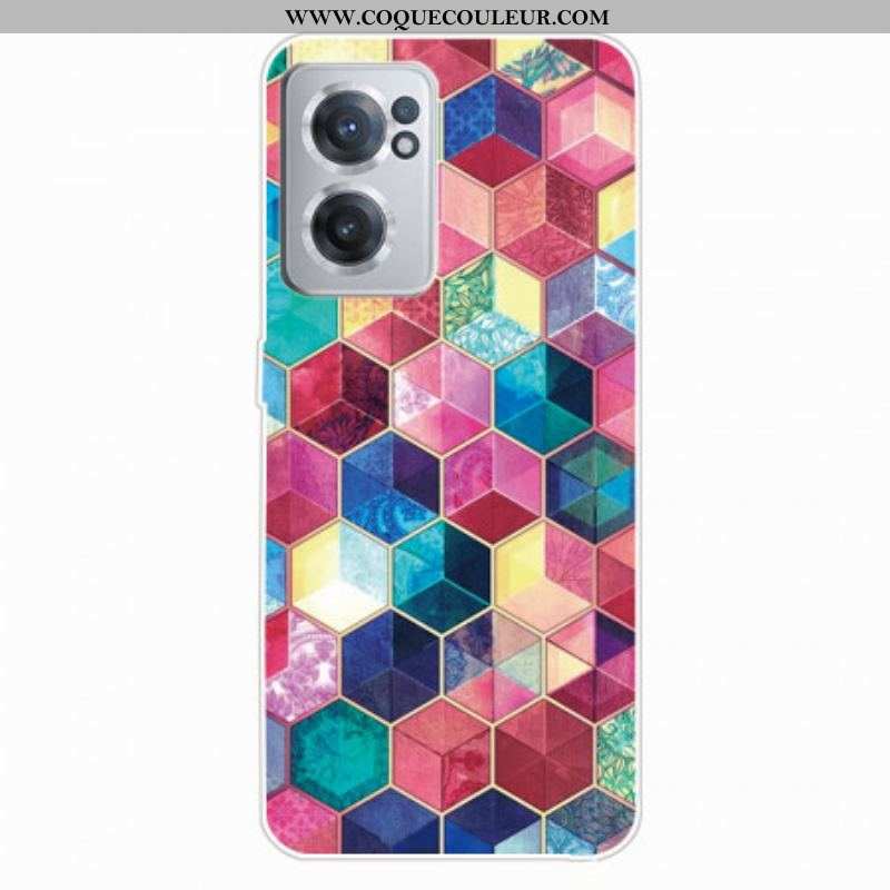 Coque OnePlus Nord CE 2 5G Cubes Multicolores