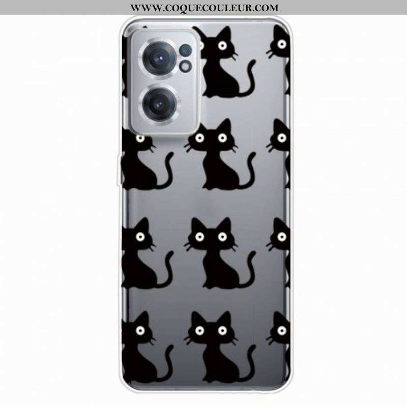 Coque OnePlus Nord CE 2 5G Chats Noirs