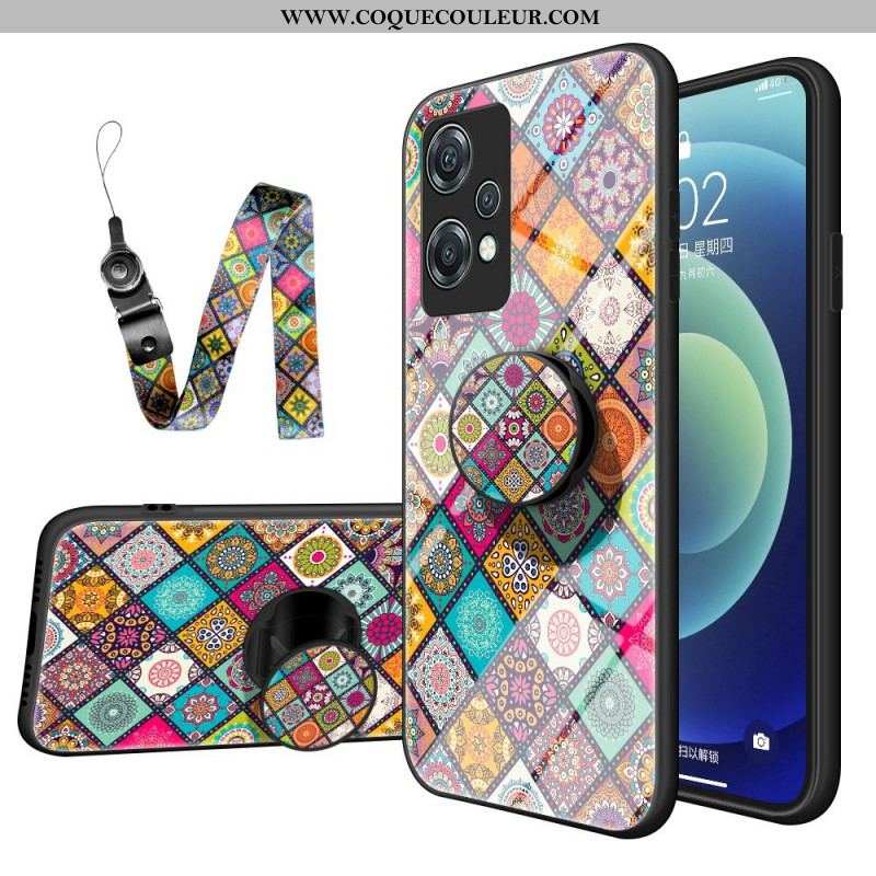 Coque OnePlus Nord CE 2 Lite 5G Support Magnétique Patchwork