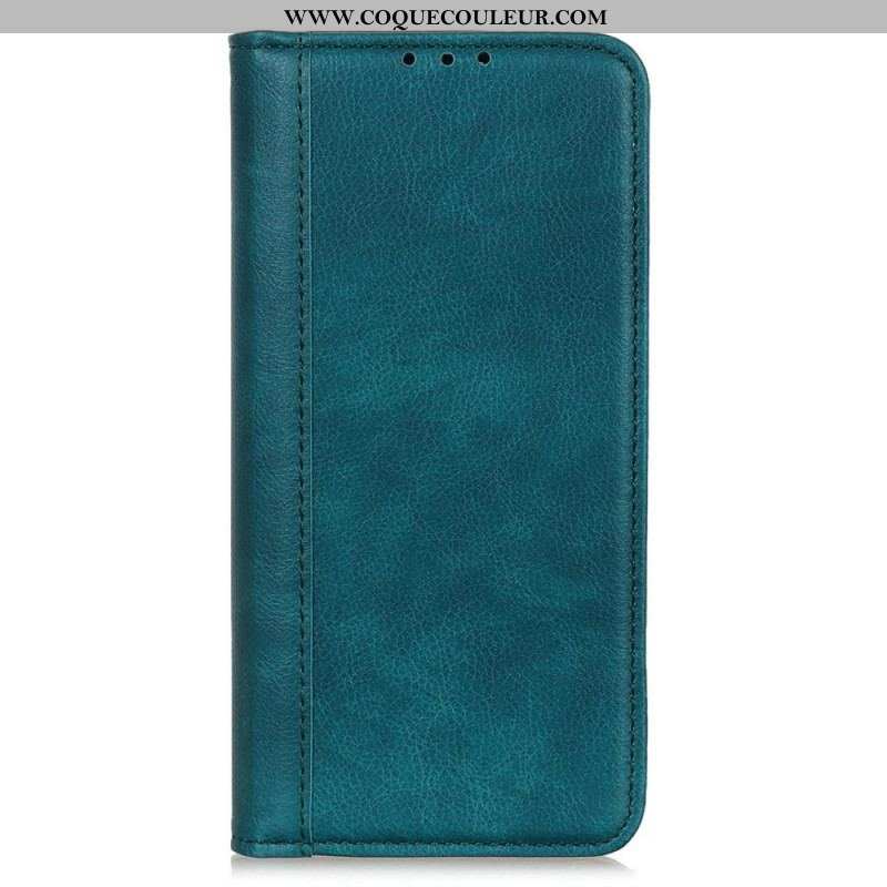 Flip Cover OnePlus Nord CE 2 Lite 5G Cuir Fendu Classique