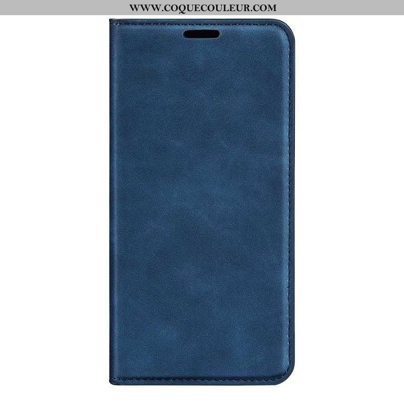 Flip Cover OnePlus Nord CE 3 Lite 5G Effet Cuir Uni