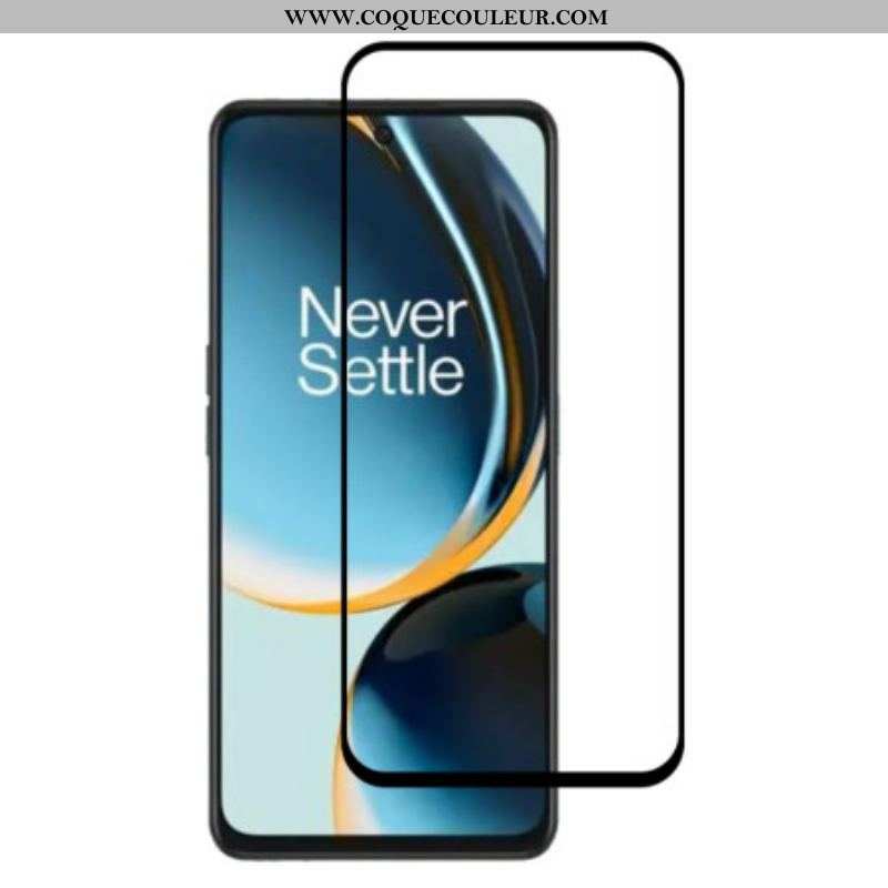 Protection écran verre trempé OnePlus Nord CE 3 Lite 5G Contours Noirs