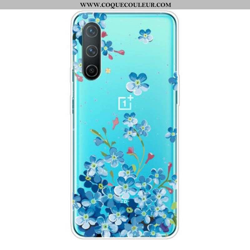 Coque OnePlus Nord CE 5G Fleurs Bleues