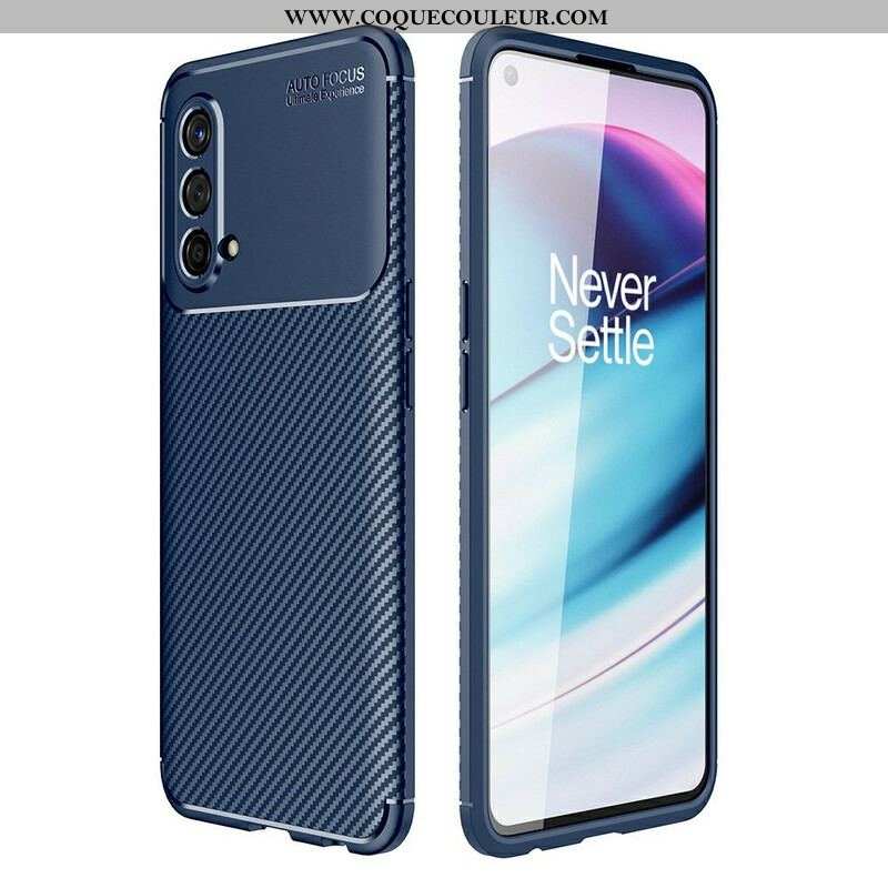 Coque OnePlus Nord CE 5G Flexible Texture Fibre Carbone