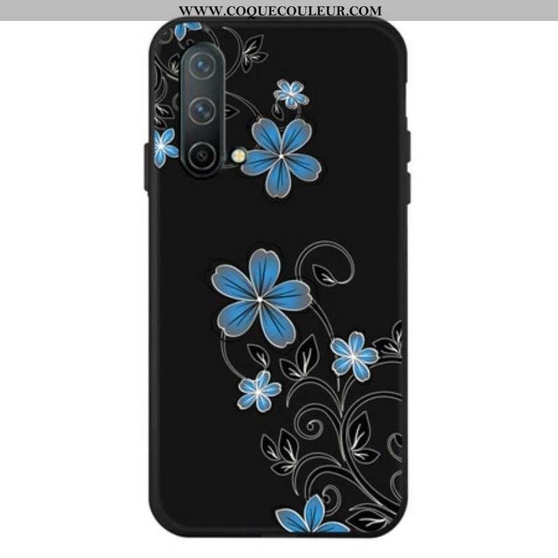 Coque OnePlus Nord CE 5G Fleurs Bleues