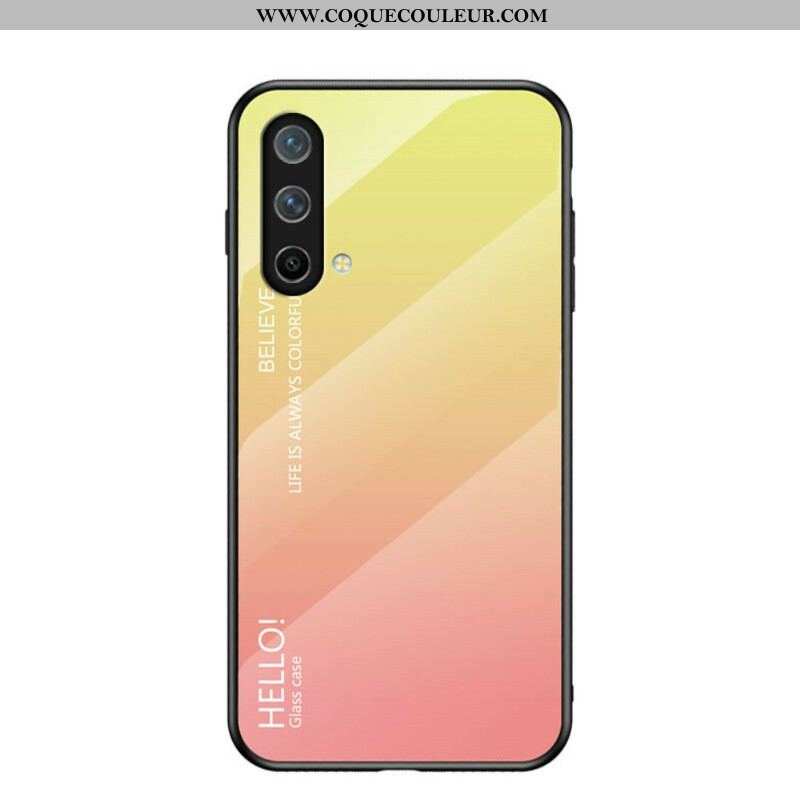 Coque OnePlus Nord CE 5G Verre Trempé Hello