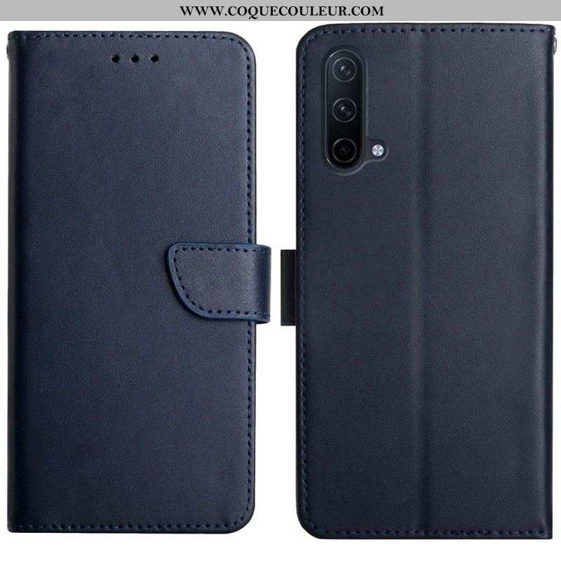 Housse OnePlus Nord CE 5G Cuir Nappa Véritable