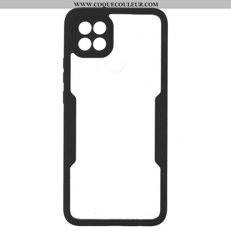 Coque Oppo A15 Hybride Rebord Biseauté