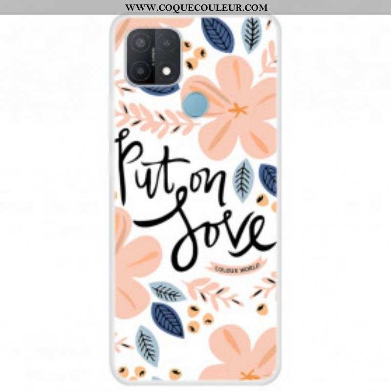 Coque Oppo A15 Put On Love