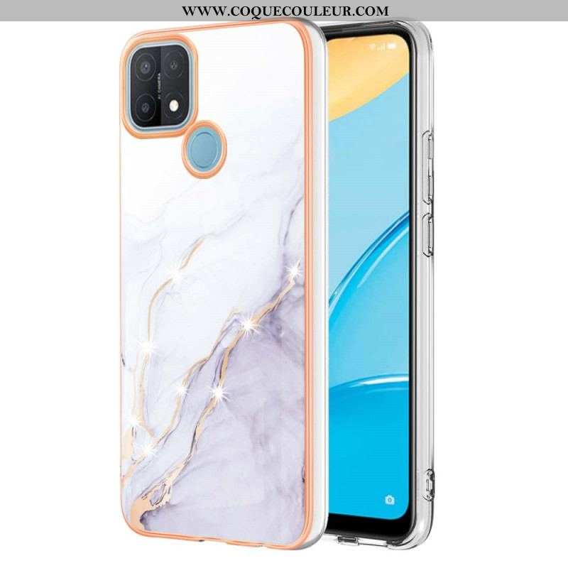 Coque Oppo A15 Marbre