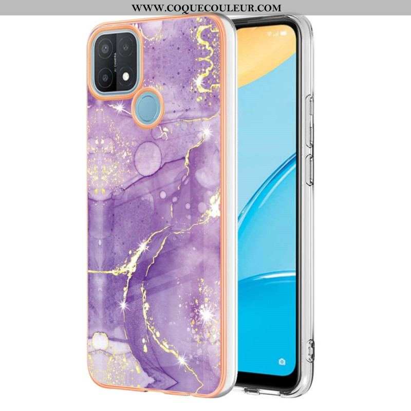 Coque Oppo A15 Marbre