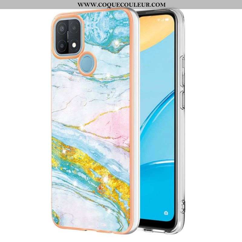 Coque Oppo A15 Marbre