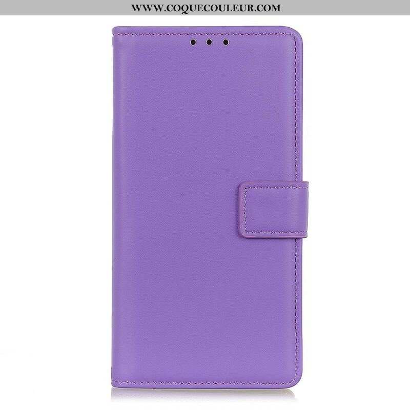 Housse Oppo A16 / A16s Simili Cuir Simple