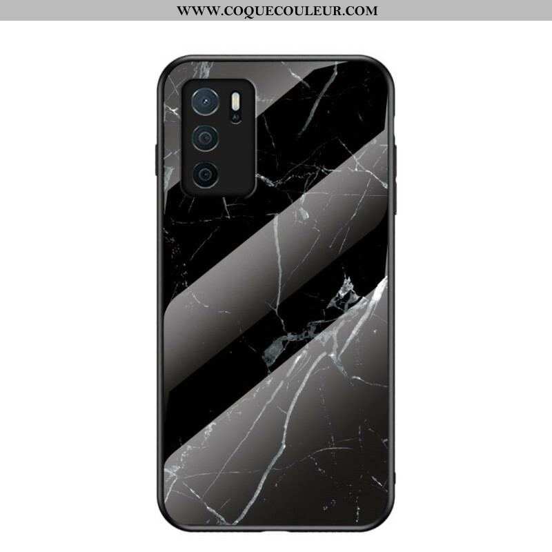 Coque Oppo A16 / A16s Verre Trempé Marble Colors