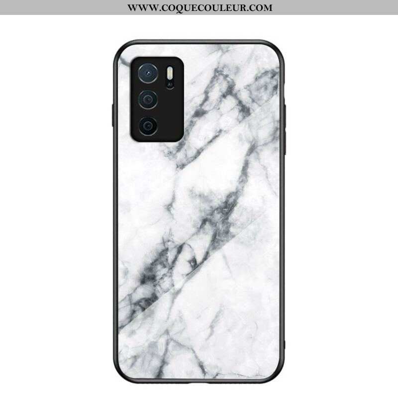 Coque Oppo A16 / A16s Verre Trempé Marble Colors