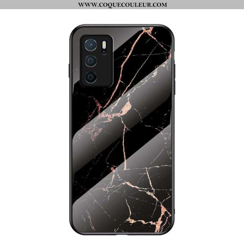 Coque Oppo A16 / A16s Verre Trempé Marble Colors