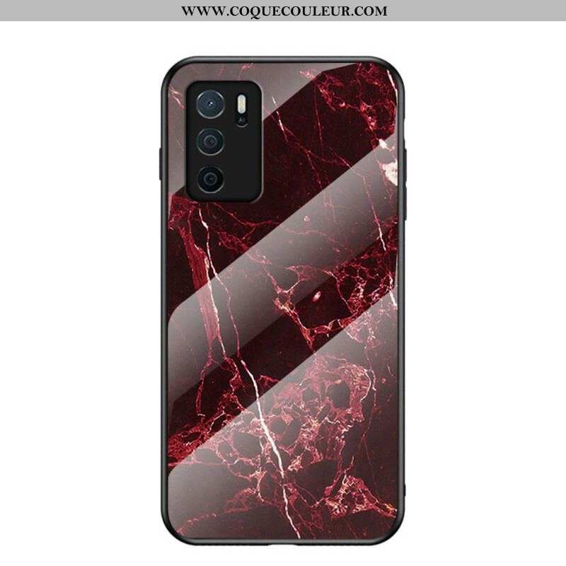 Coque Oppo A16 / A16s Verre Trempé Marble Colors