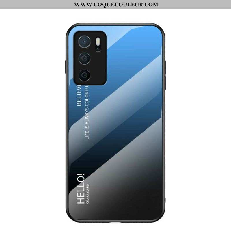 Coque Oppo A16 / A16s Verre Trempé Hello