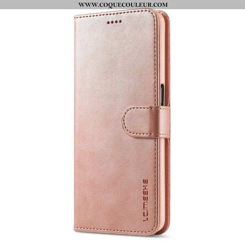 Housse Oppo A16 / A16s LC.IMEEKE Effet Cuir