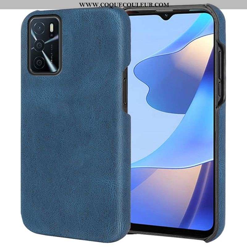 Coque Oppo A16 / A16s Effet Cuir Élégance New Colors