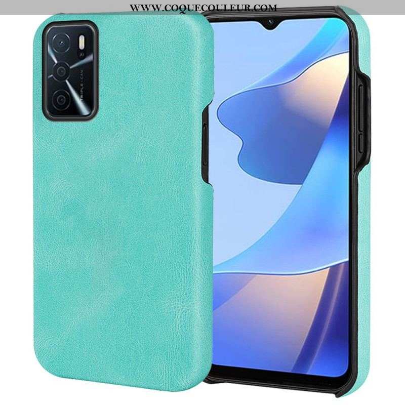 Coque Oppo A16 / A16s Effet Cuir Élégance New Colors