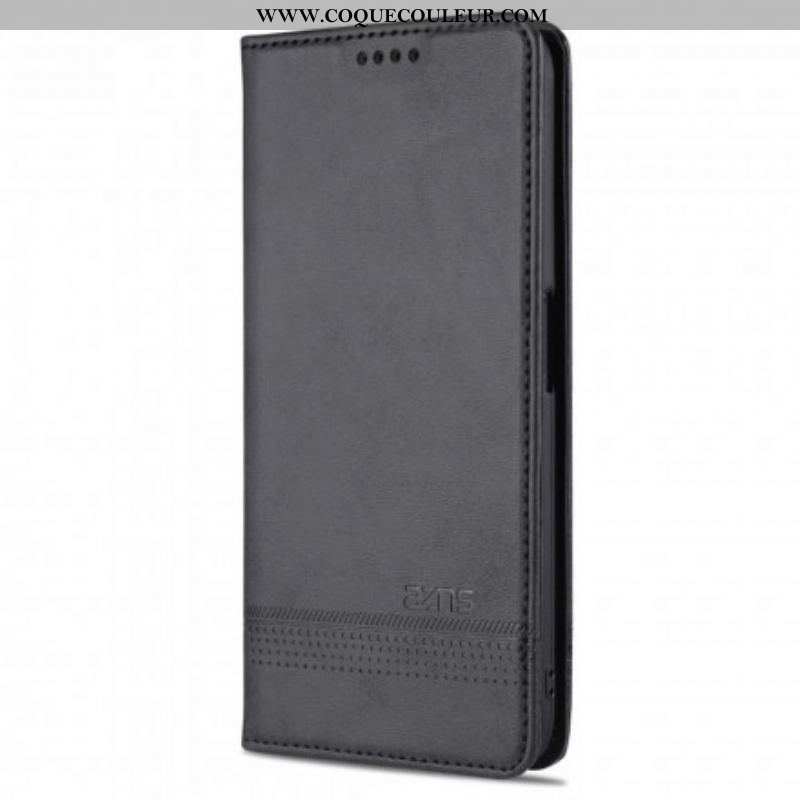 Flip Cover Oppo A16 / A16s Style Cuir AZNS