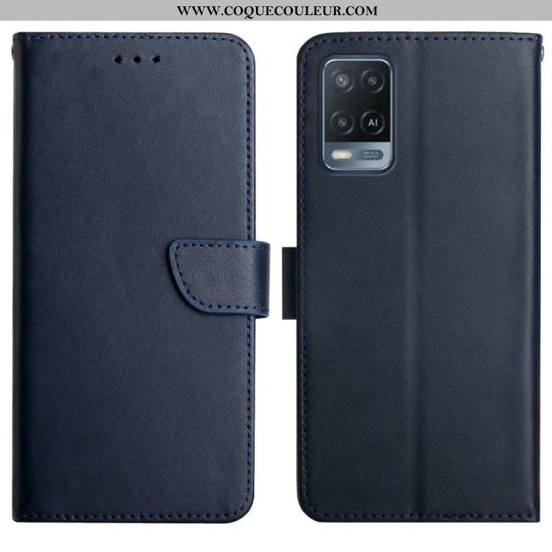 Housse Oppo A16 / A16s Cuir Nappa Véritable