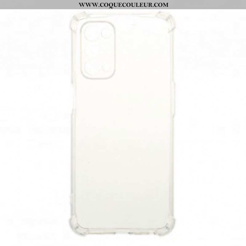 Coque Oppo A54 5G / A74 5G Transparente Coins Renforcés