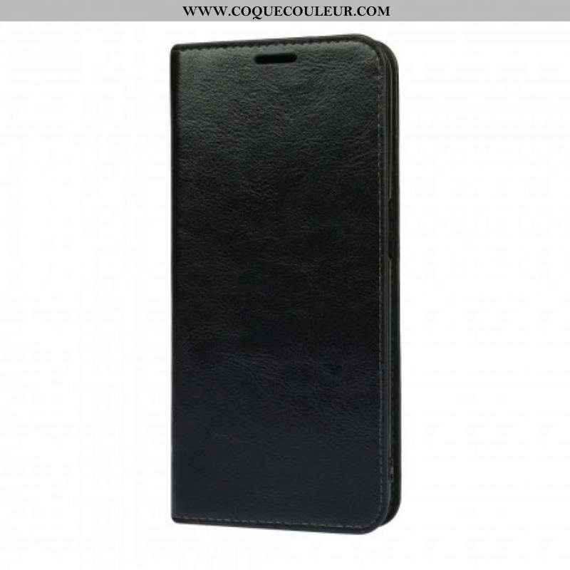 Flip Cover Oppo A54 5G / A74 5G Cuir Véritable