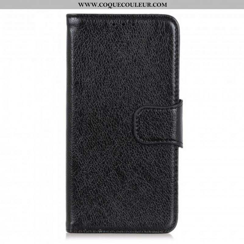 Housse Opo A54 5G / A74 5G Cuir Nappa Fendu