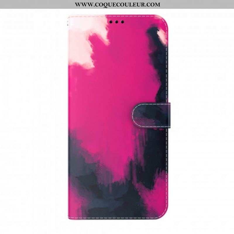 Housse Oppo A54 5G / A74 5G Aquarelle