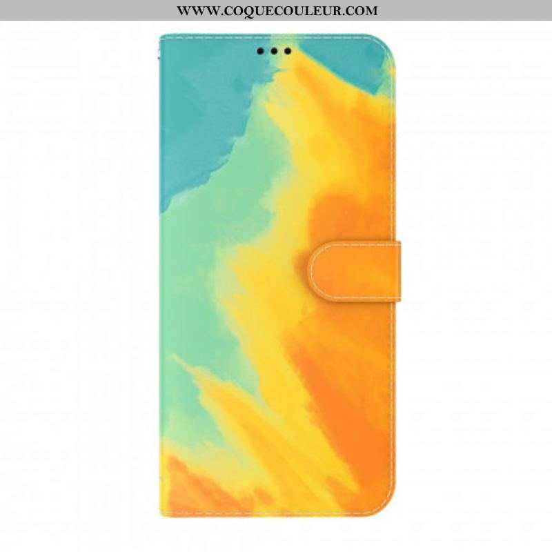 Housse Oppo A54 5G / A74 5G Aquarelle